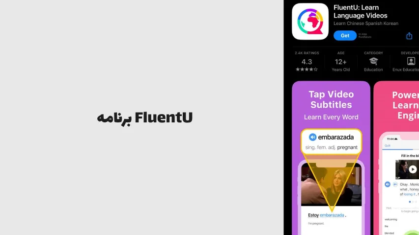 برنامه FluentU - آکادمی پیرهانی